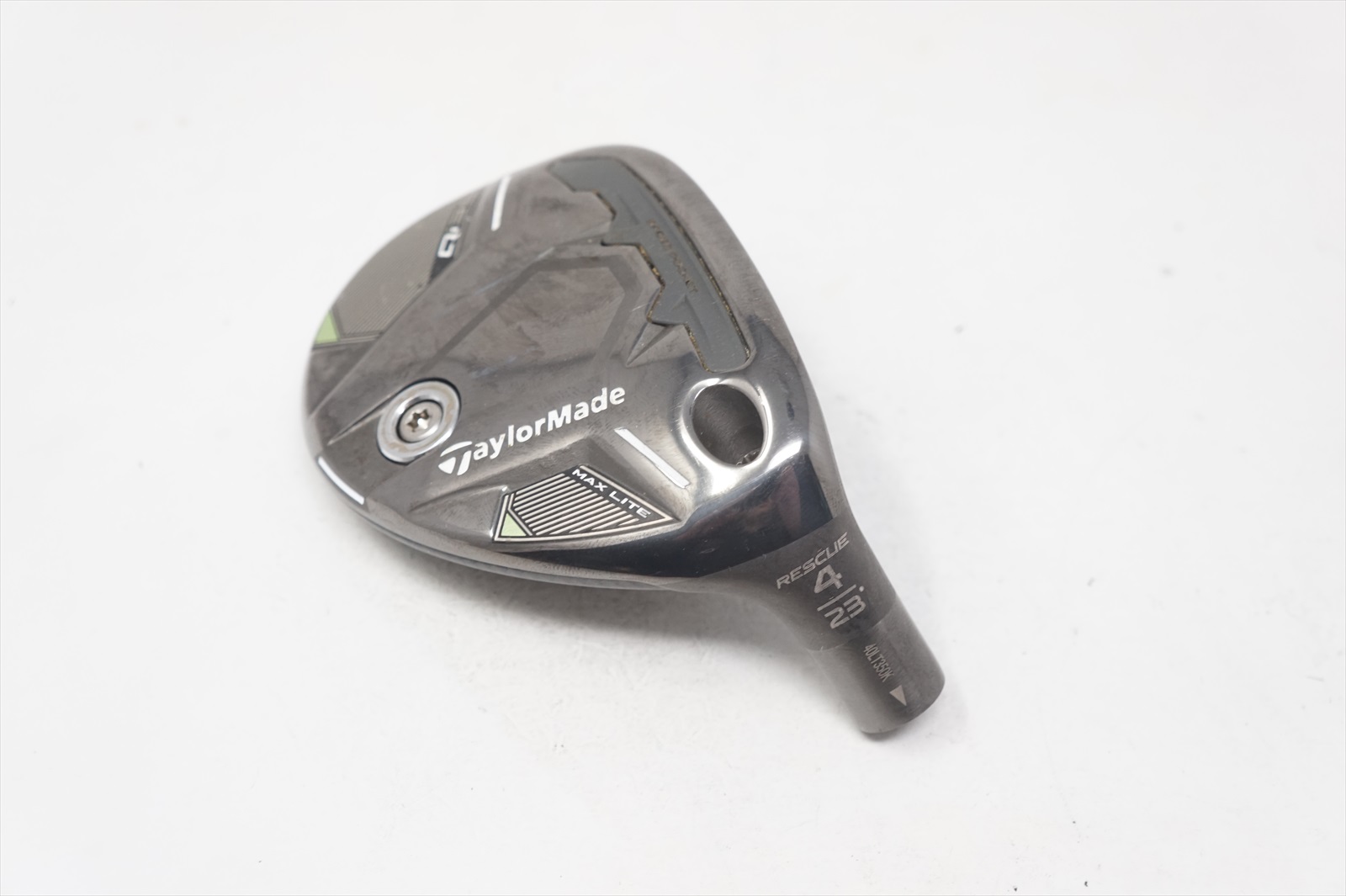 Taylormade Qi35 Max Lite Rescue 23* #4 Hybrid Club Head Only Good 
