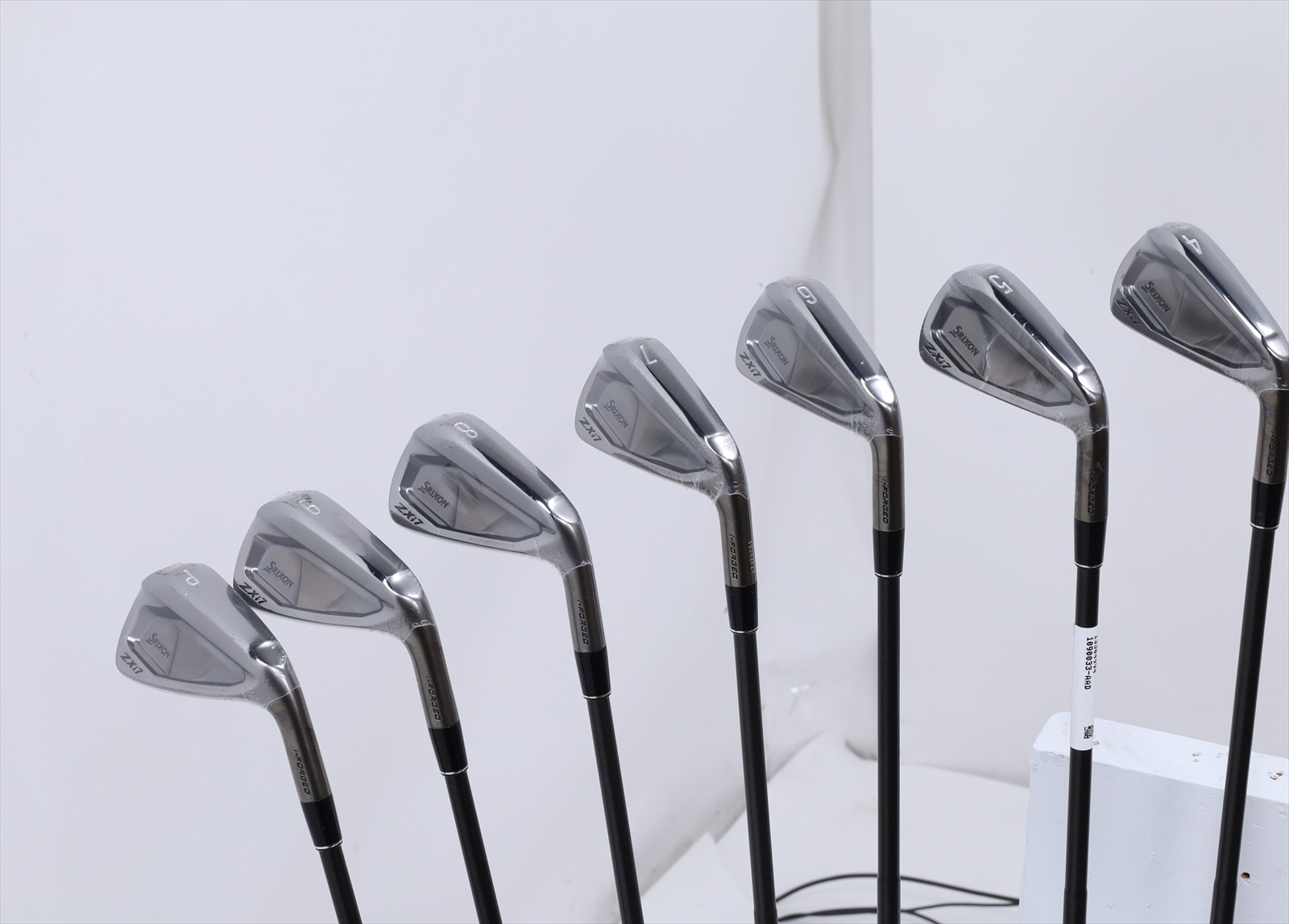 Srixon Zxi7 Black Chrome Iron Set 5-Pw, Aw Stiff Dynamic Gold S400