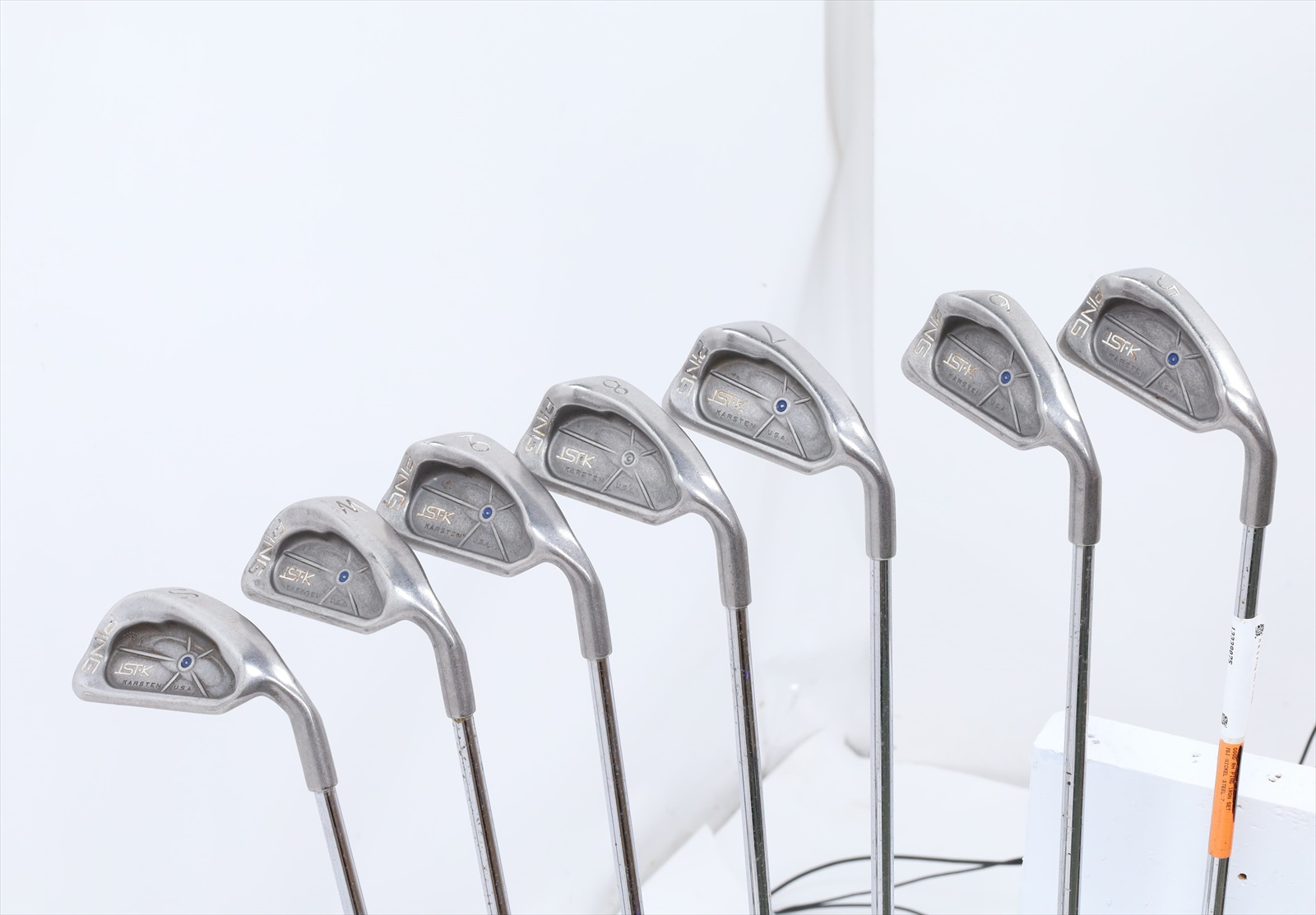 Ping Isi K Blue Dot Iron Set 5-Pw, Sw Stiff Flex Ping Jz Steel