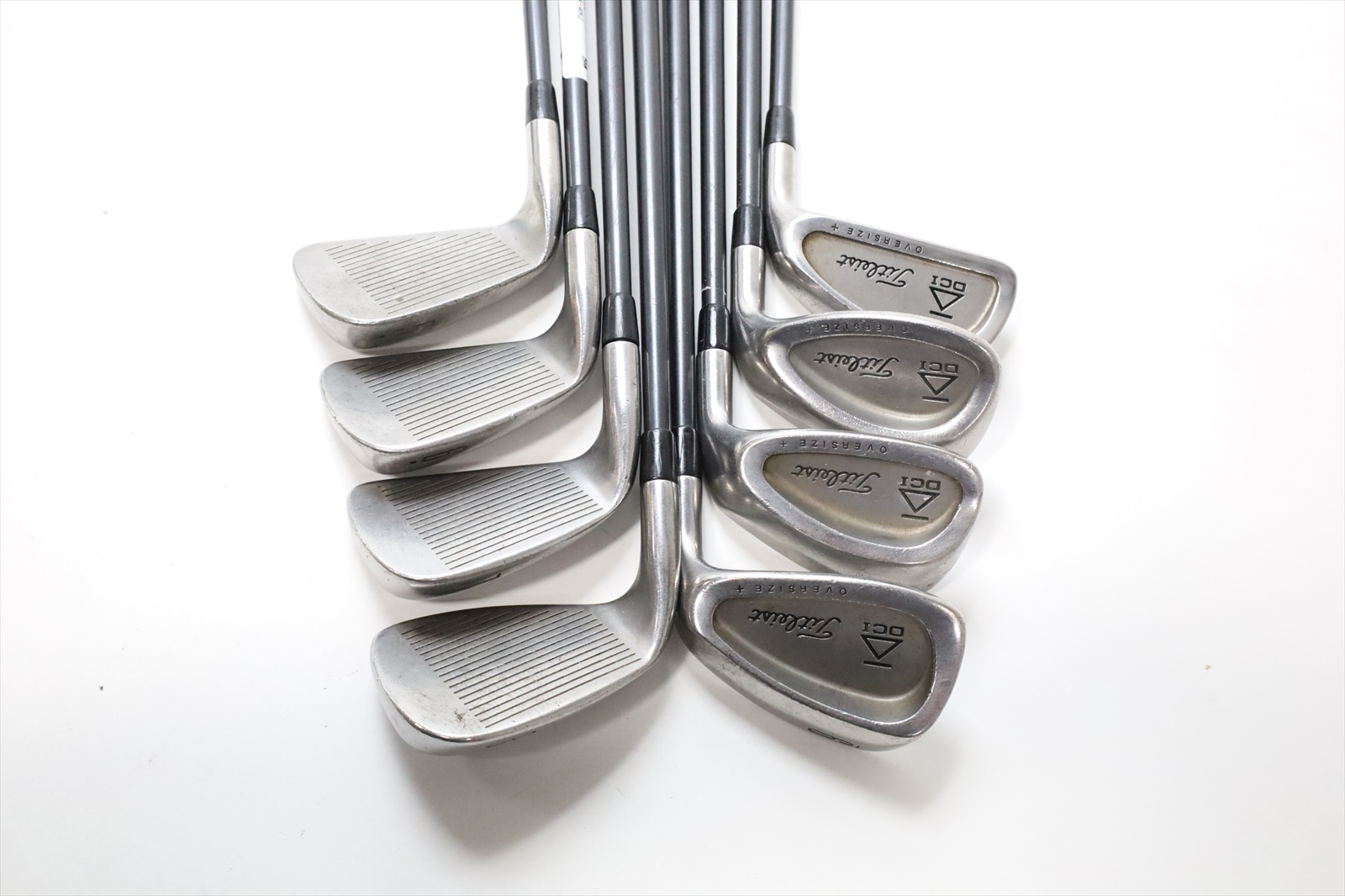 Titleist Dci Oversize + Iron Set 4-Pw, Sw Stiff Titleist Select