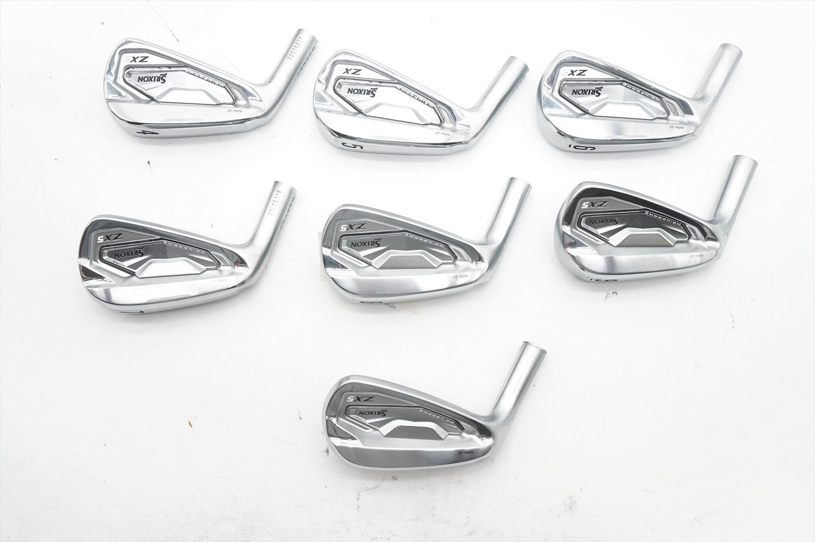 LH Srixon Zx5 Mkii #4-Pw Iron Set Club Head Only Very Good .355 Inv13344141