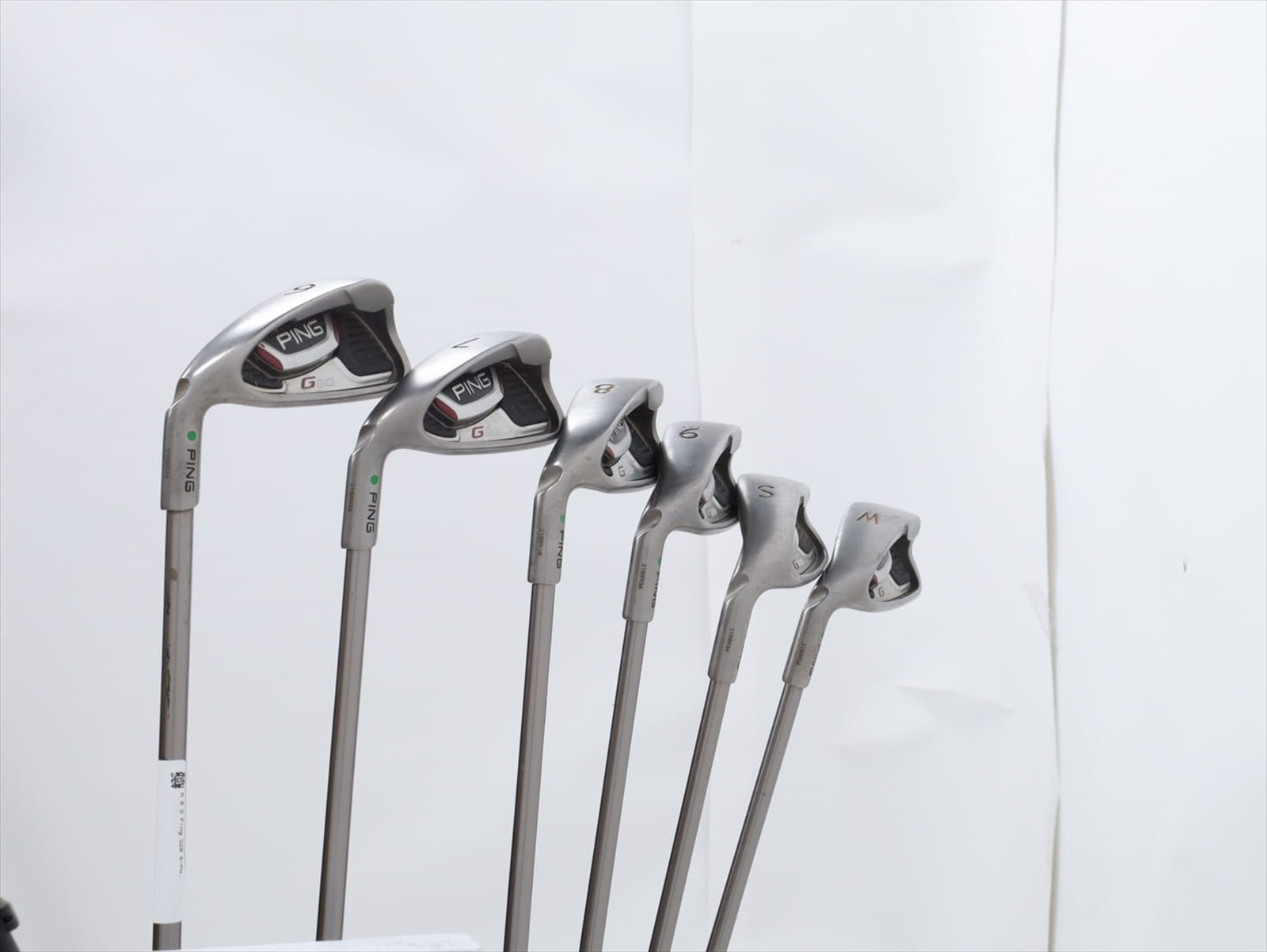 Ping G20 Green Dot Iron Set 6-Pw, Sw Senior Ping Tfc 169I Graphite