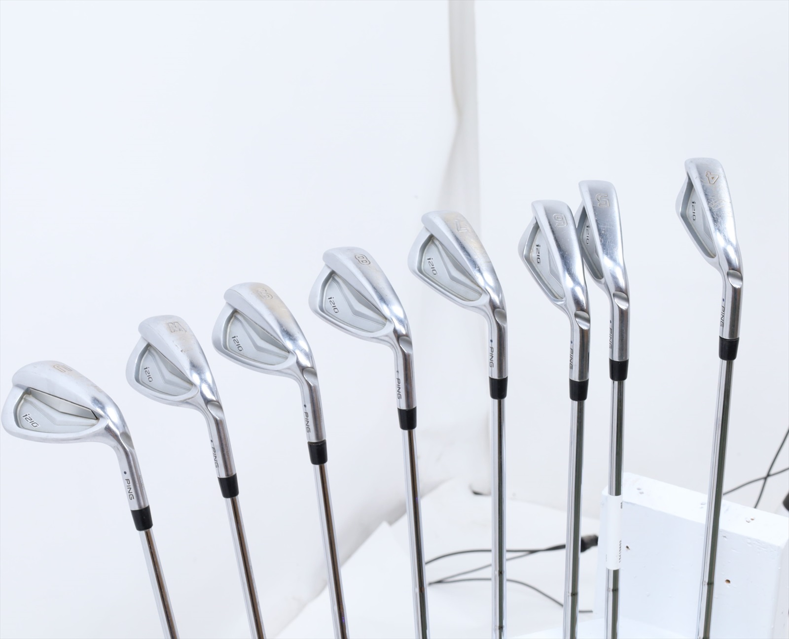 Ping I210 Blue Dot Iron Set 4-Pw, Uw Extra Stiff Dynamic Gold X100