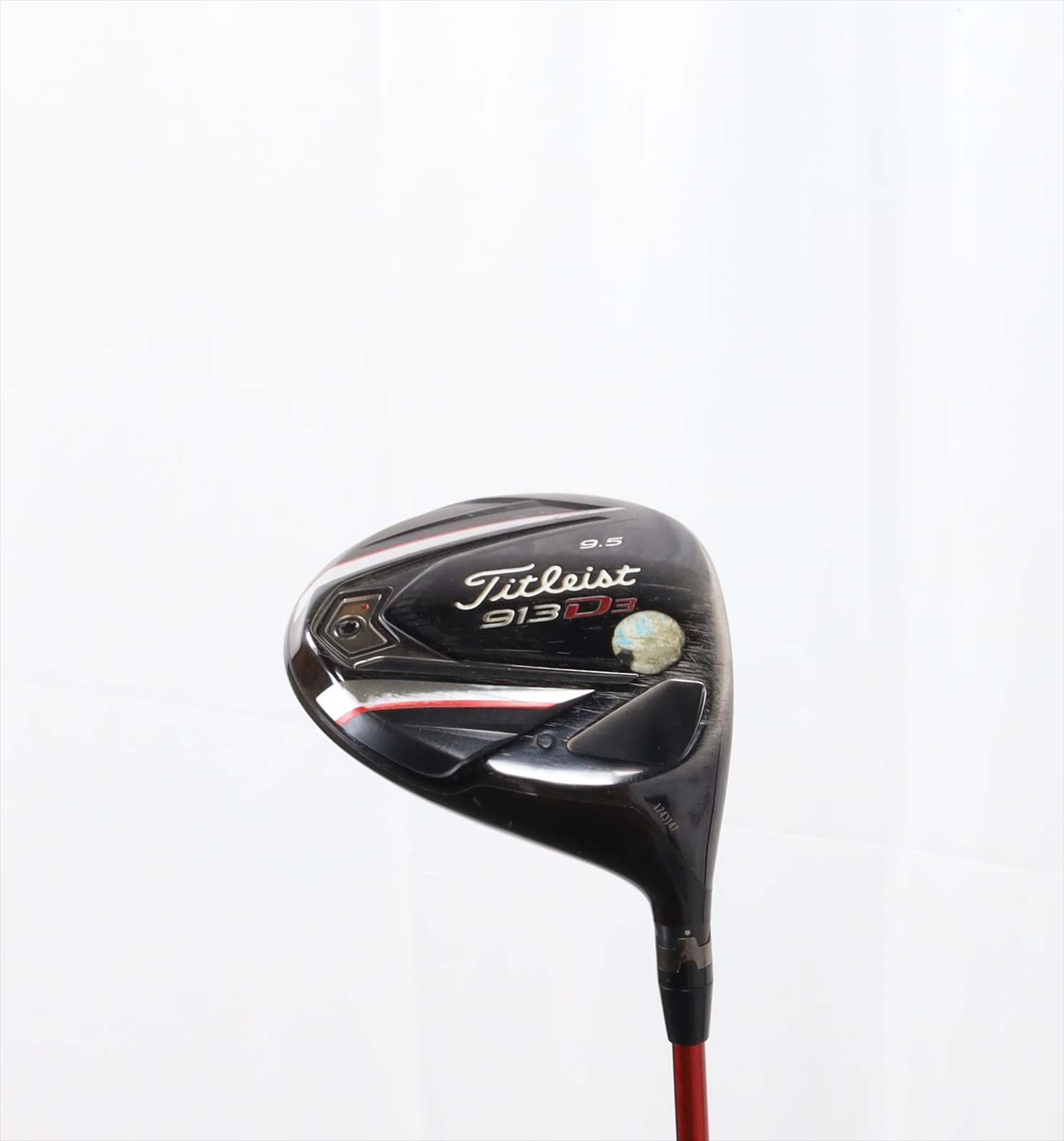 Titleist 913D3 9.5° Driver Regular Flex Mitsubishi Bassara 50 Hi 13495041 Good