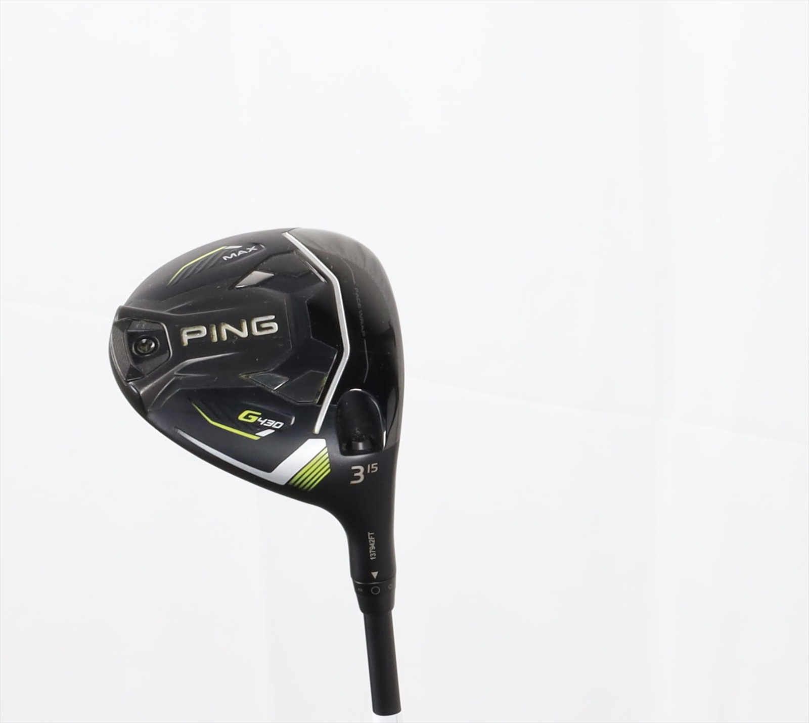 Ping G430 Max 15° 3 Fairway Wood Stiff Flex Ping Alta Cb Black 65 13605887 Good