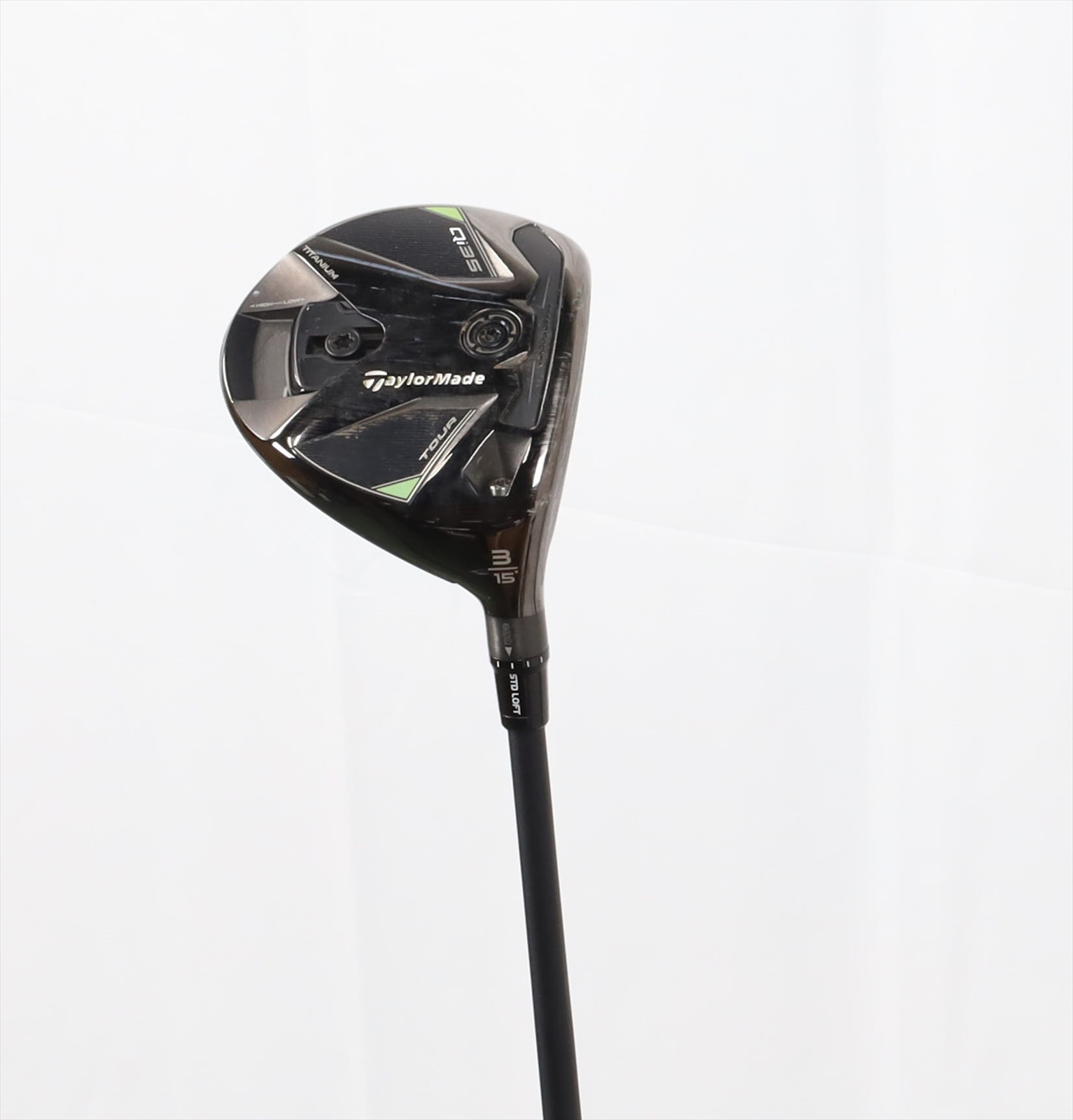 Taylormade Qi35 Tour 15° 3 Fairway Wood Regular Flex Kai'Li Blue 13627302 Good