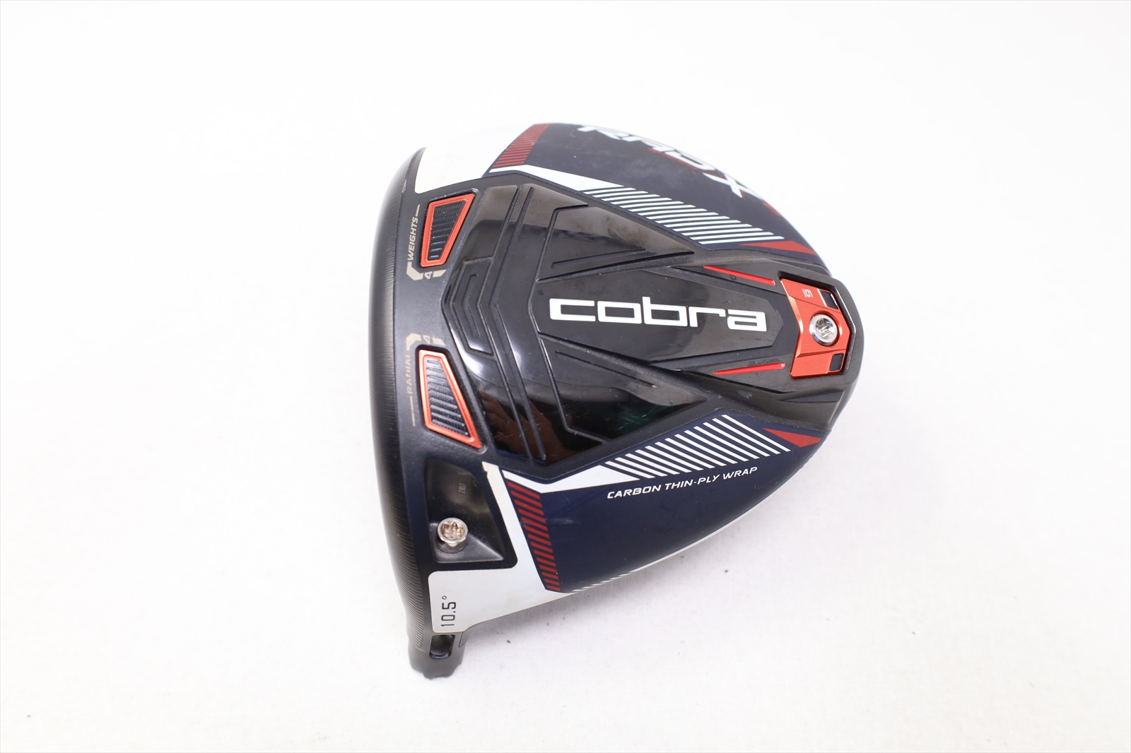 Cobra Radspeed Xb Red/Peacoat 10.5*  Driver Club Head Only Inv14047757 Lefty Lh