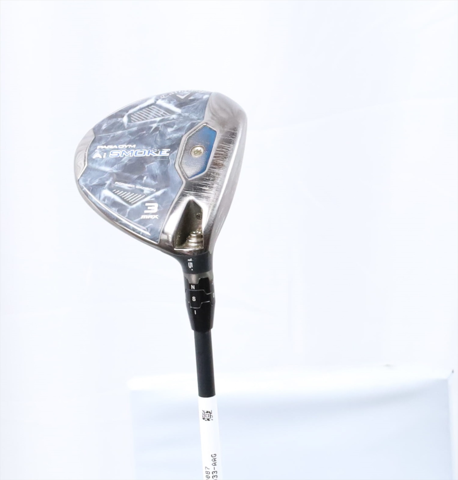 Callaway Paradym Ai Smoke Max 15° 3 Fairway Wood Stiff Tensei Av Blue 30087 Good