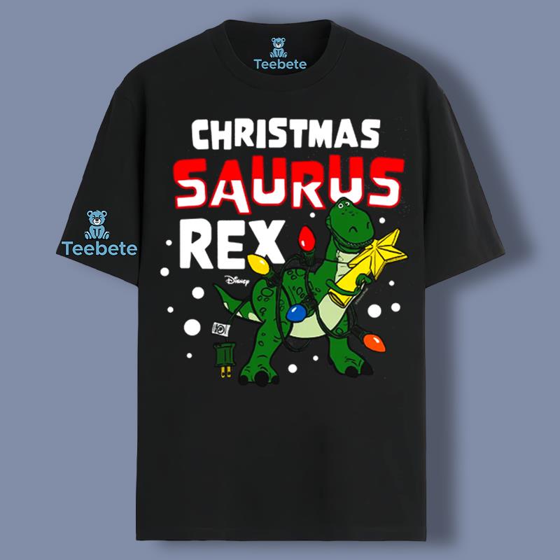 Christmas Saurus Rex Toy Story Character Unisex Shirt Youth