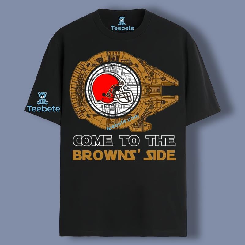 Come To The Cleveland Browns Star Wars  Big Breathable Shirts