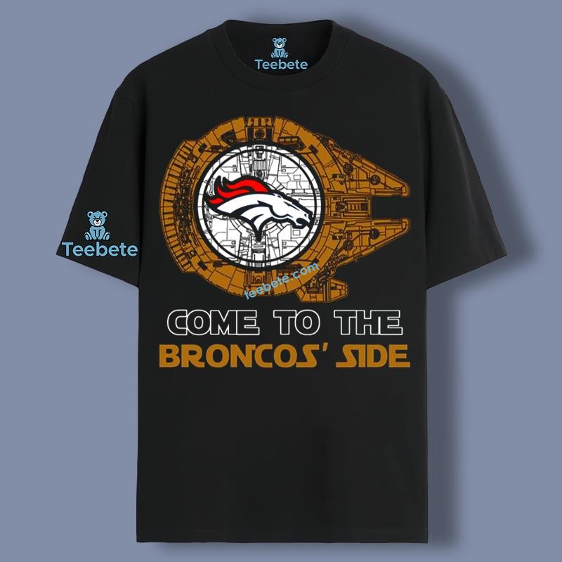 Come To The Denver Broncos Star Wars  Tall Shirt Color