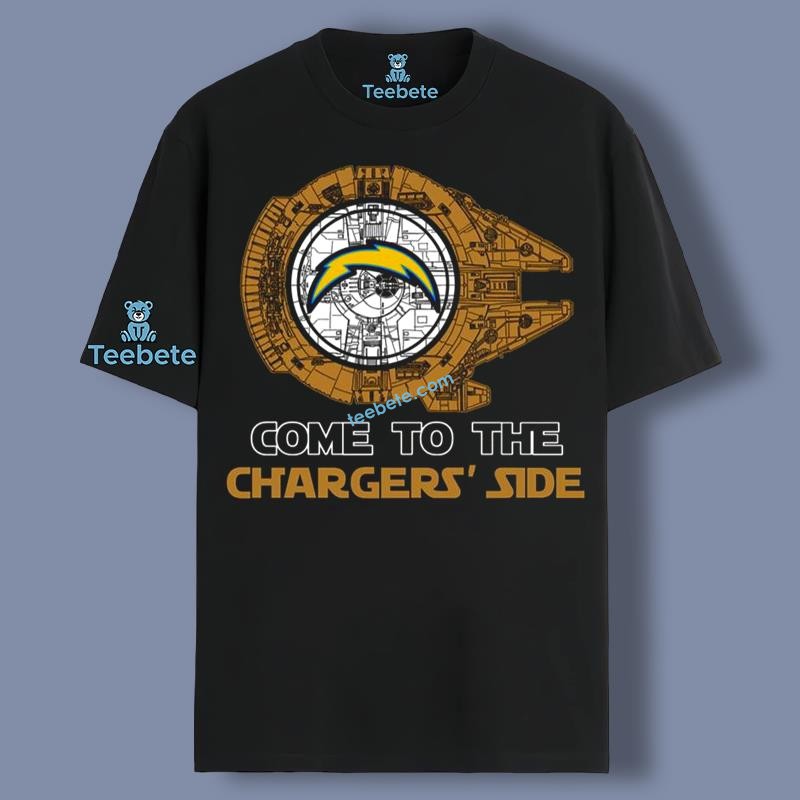 Come To The Los Angeles Chargers Star Wars  Boy Shirt For Women