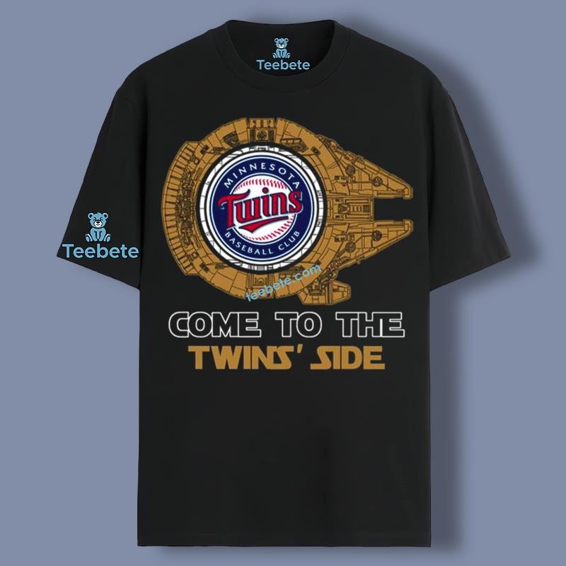 Come To The Minnesota Twins Side Star Wars Boy Shirt Color