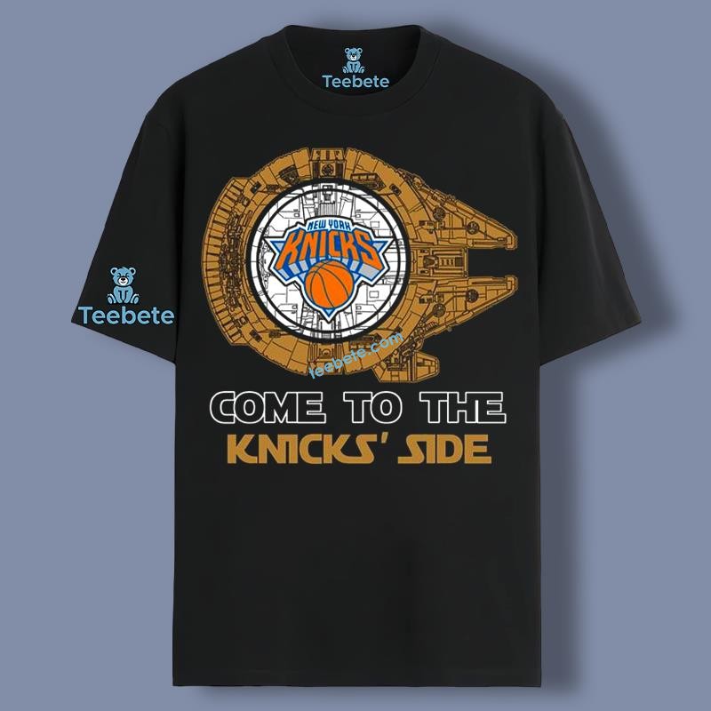 Come To The New York Knicks Side Star Wars  Shirt Unisex For Boy
