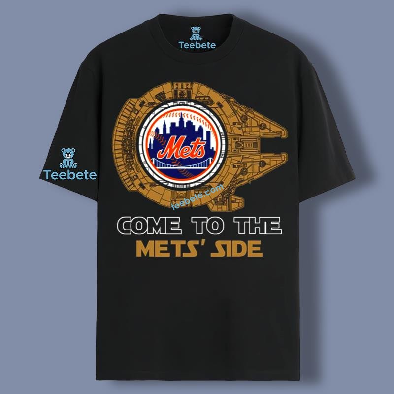 Come To The New York Mets Side Star Wars Boy Women Shirt