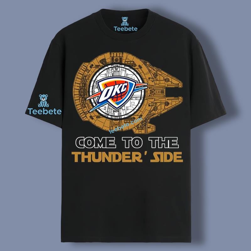 Come To The Oklahoma City Thunder Star Wars Boy Shirt Graphic