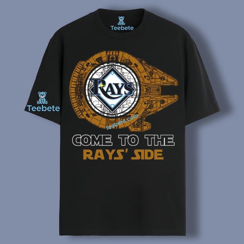 Come To The Tampa Bay Rays Side Star Wars Women Shirt Trendy