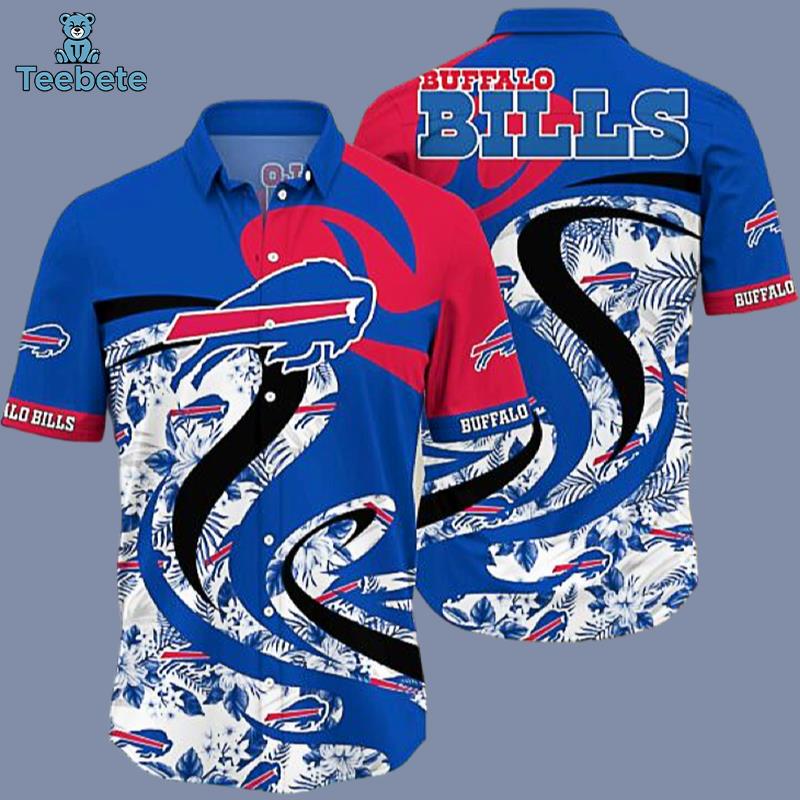 Cute Buffalo Bills Aloha Shirt Cotton