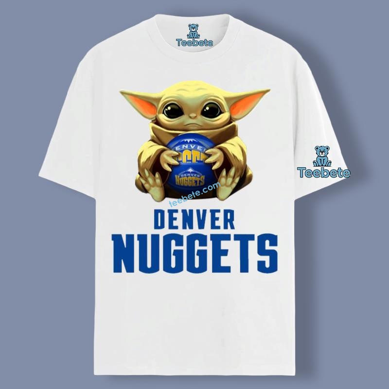 Denver Nuggets Star Wars Baby Yoda Breathable Shirts