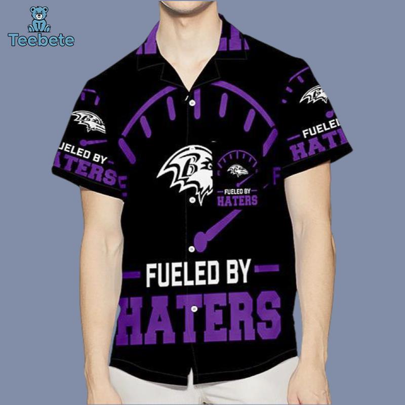 Fueled By Haters Baltimore Ravens Christmas Hawaiian Shirt