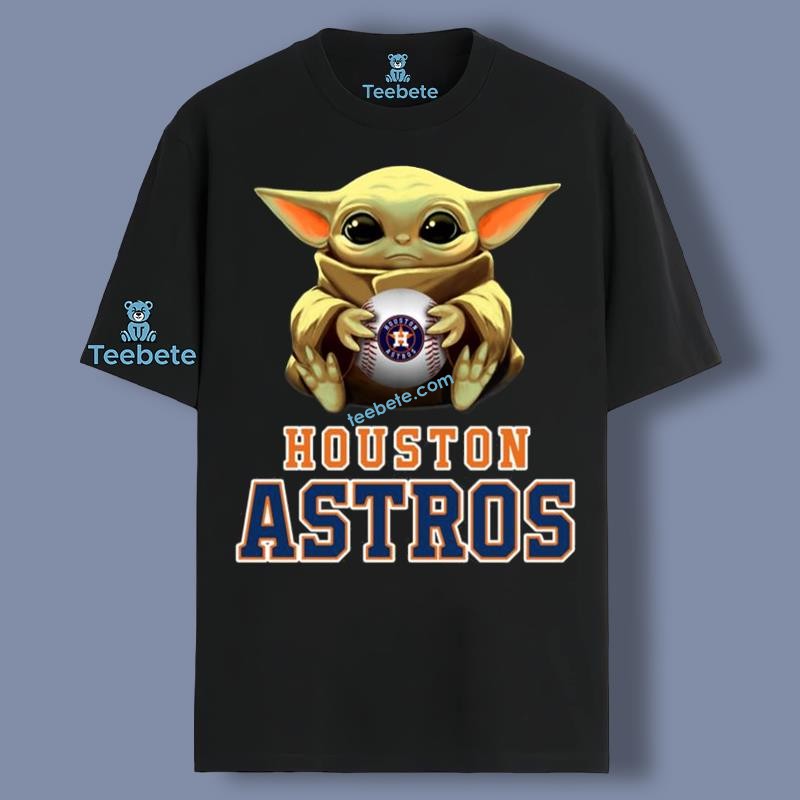 Houston Astros Star Wars Baby Yoda Shirt Unisex For Mens