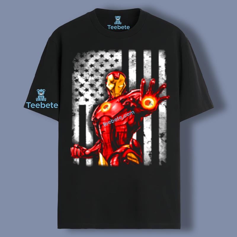 Marvel Avengers Cleveland Browns Iron Man Shirt Adults