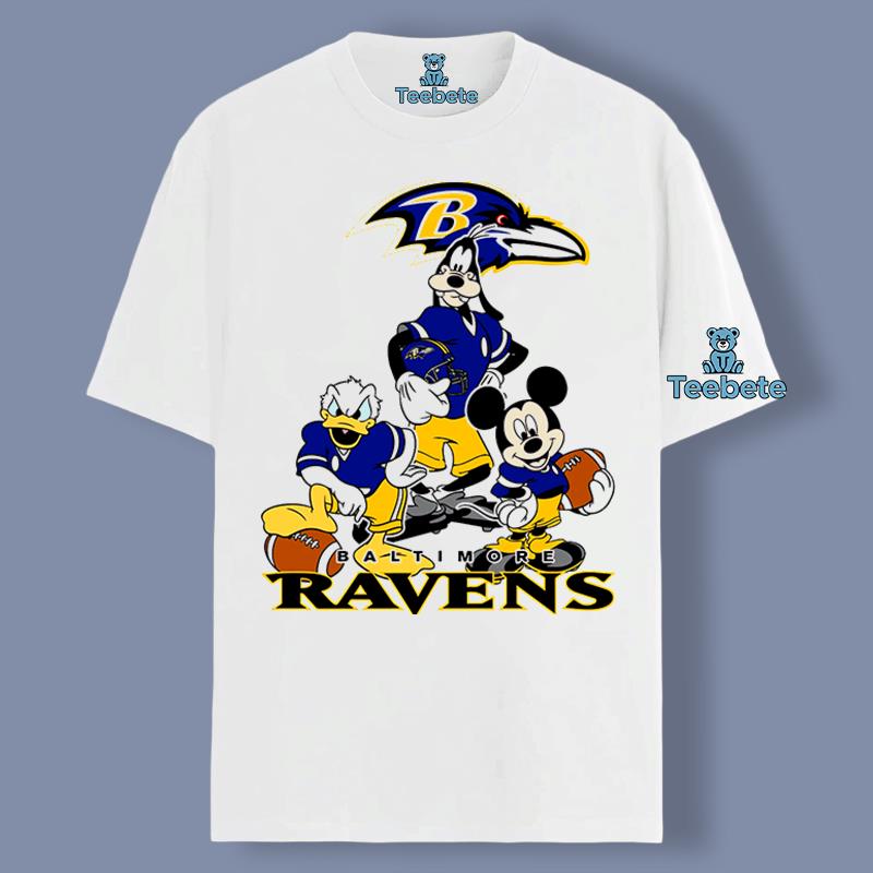 Marvel Superman Baltimore Ravens Classic Tshirt