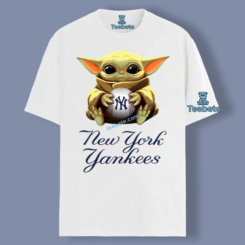 New York Yankees Star Wars Baby Yoda Shirt Hoodie