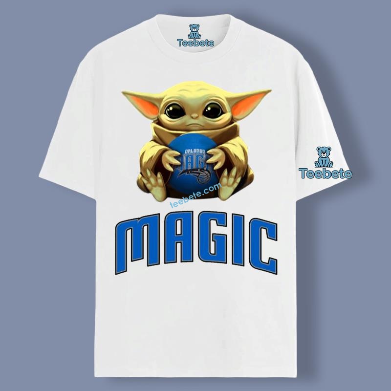 Orlando Magic Star Wars Baby Yoda Men Shirt