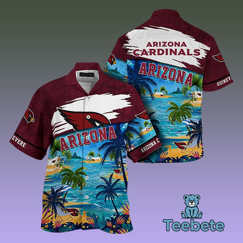Personalized Arizona Cardinals Team Chargers Hawaiian Shirt