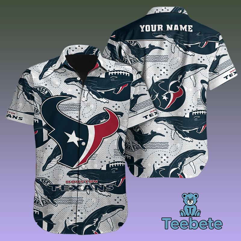 Personalized Shark Houston Texans Hawaiian Shirts For Sale