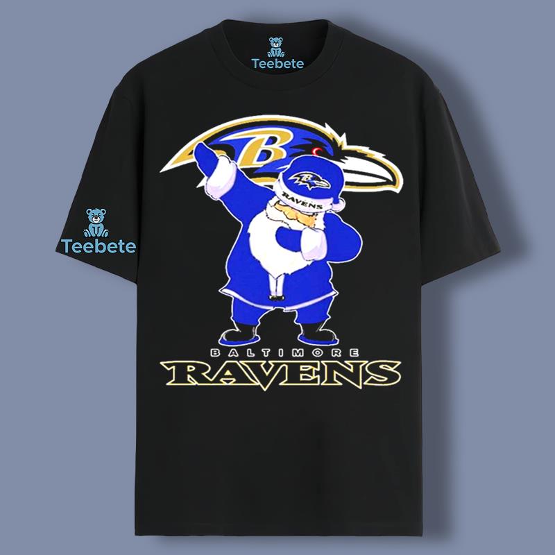 Santa Claus Dabbing Christmas Baltimore Ravens Shirt 5Xl
