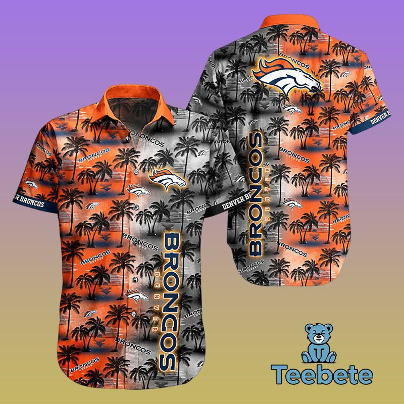 Summer Patty Gift Denver Broncos Western Hawaiian Shirt