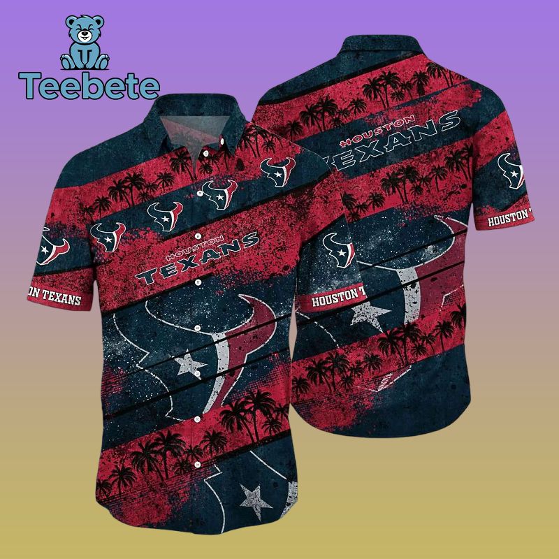 Summer Viber Tropical Houston Texans Best Hawaiian Shirts