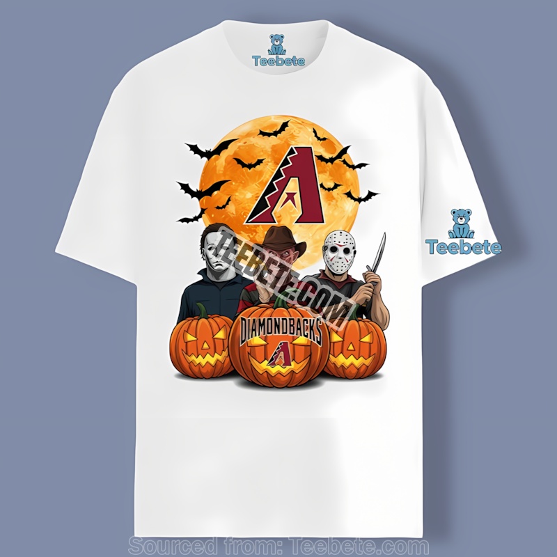 Arizona Diamondbacks Halloween Horror Killers Shirt