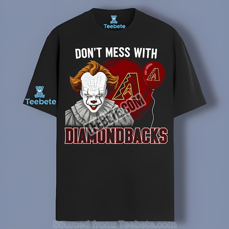 Arizona Diamondbacks Pennywise Halloween Regular Shirt