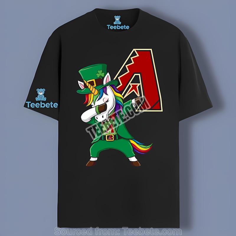 Arizona Diamondbacks St Patricks Day Vs Dabbing Unicorn Color Shirt