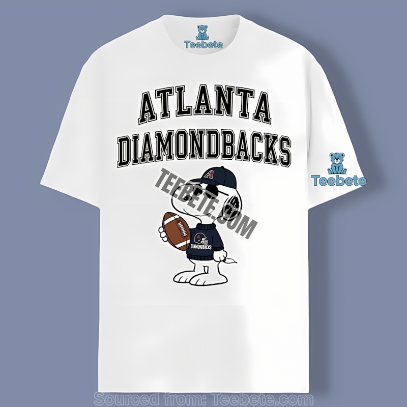 Arizona Diamondbacks Vs Cool Snoopy Unisex Shirt