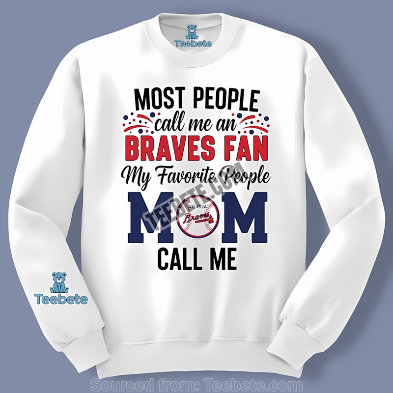 Atlanta Braves Mom Favorite People Vintage Long Sleeve Atlanta Braves Mom Favorite People Vintage Long Sleeve