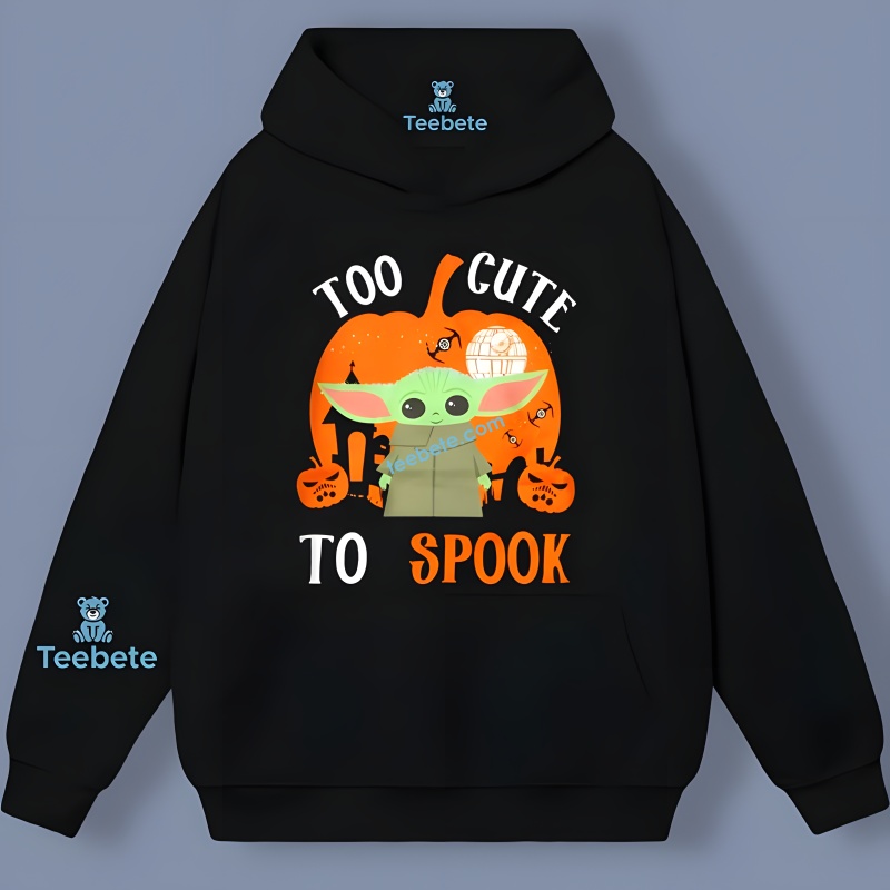 Baby Yoda Star Wars Pumpkin Halloween Breathable Shirts Baby Yoda Star Wars Pumpkin Halloween Breathable Shirts