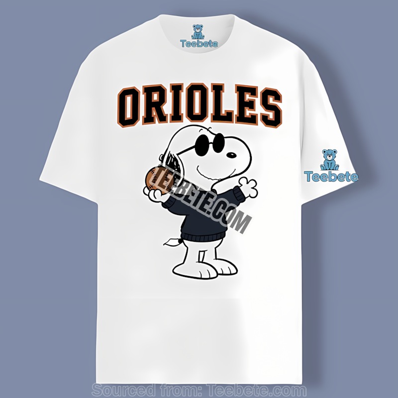 Baltimore Orioles Vs Cool Snoopy Regular Shirt