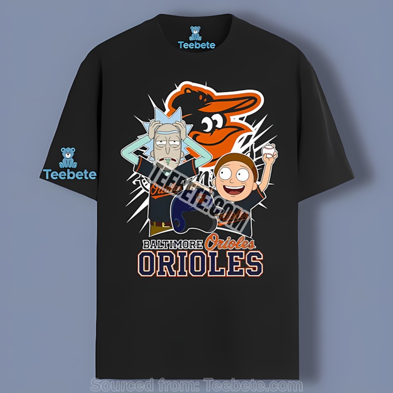 Baltimore Orioles Vs Rick And Morty Regular Shirt