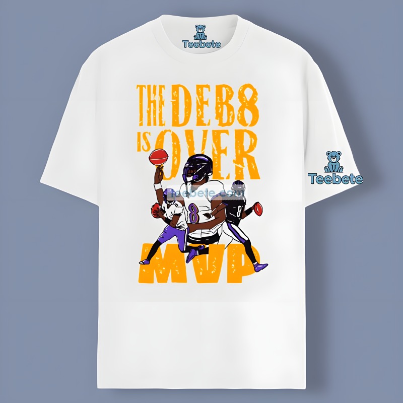Baltimore Ravens The Deb8 Is Over Mvp Shirt Design