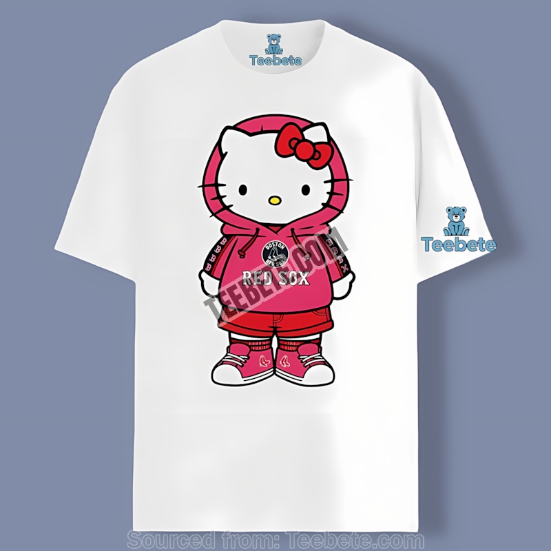 Boston Red Sox Hello Kitty Regular Shirt