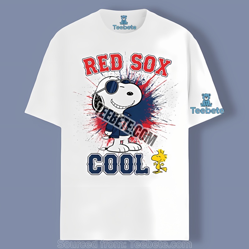 Boston Red Sox Snoopy Baseball Running Unisex Shirt