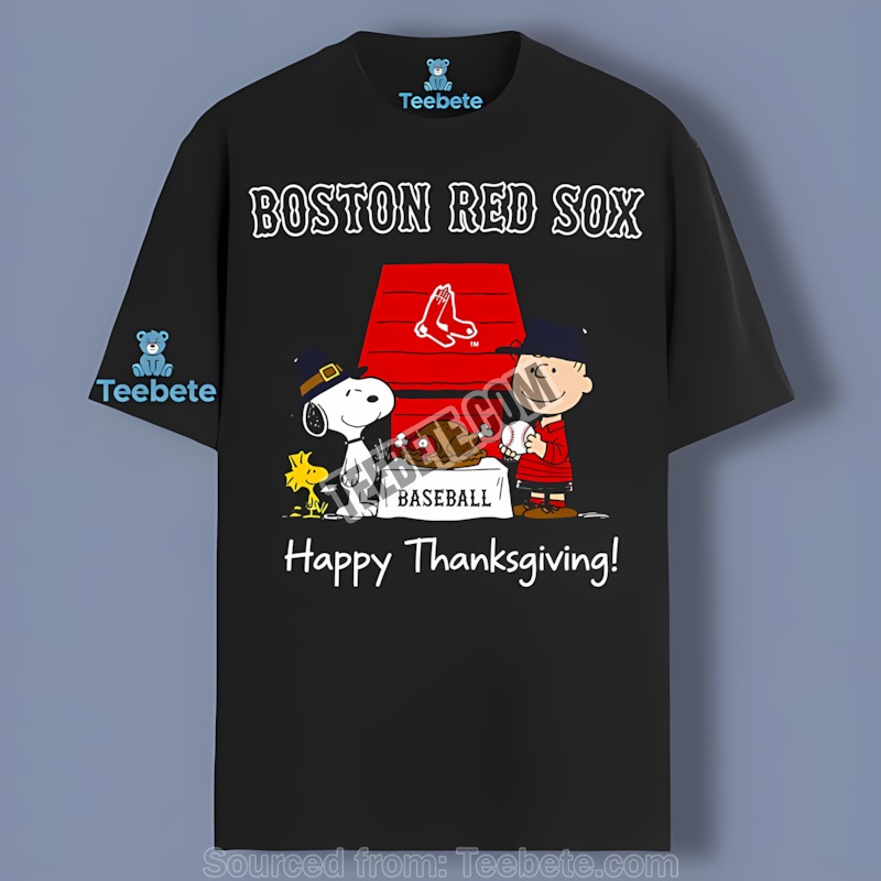 Boston Red Sox Snoopy Woodstock Christmas Trendy Shirt