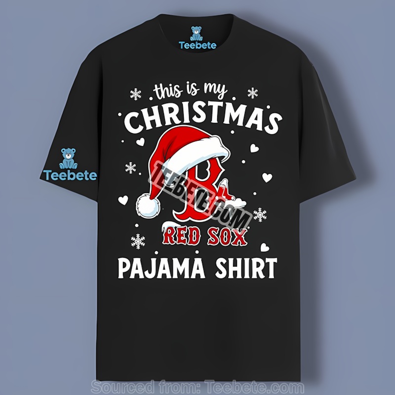 Boston Red Sox This Is My Christmas Pajama Unisex Shirt