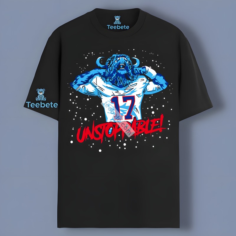 Buffalo Bills Player Number 17 Unstoppable Shirt Design