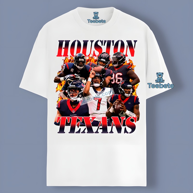 Cheer For Houston Texans With Team Shirt Idea
