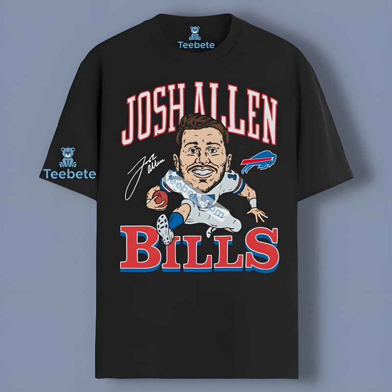 Cute Josh Allen Buffalo Bills Signature Shirt